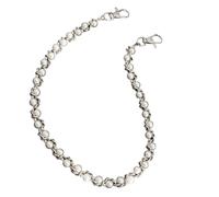 Catena per il corpo a due tonalità, accessorio alla moda per pantaloni a vita alta e abbigliamento da sera, gioiello versatile da indossare tutti i giorni, Misura unica, come descritto, come descritto