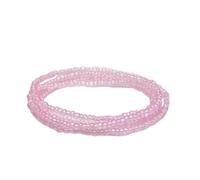Catena per il corpo con perline di vetro, accessori alla moda con ciondolo a forma di pesce magico, elastico fatto a mano con perline