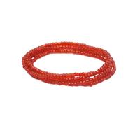 Catena per il corpo con perline di vetro, accessori alla moda con ciondolo a forma di pesce magico, elastico fatto a mano con perline