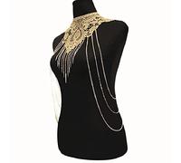 Catena per il corpo Gioielli per il corpo Reggiseno di cristallo sexy Imbracatura per schiavi Catena per il corpo Collana girocollo con strass per donna Bikini con strass Gioielli per la spiaggia Gioielli per il corpo Catena sexy