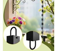 Catena per la pioggia per tazze di raccolta della grondaia Raccoglitore di