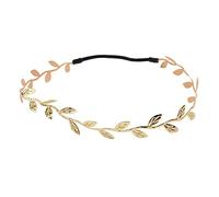 Catena per la testa bohémien, accessori per capelli, fascia per capelli dorata, fascia per capelli a forma di foglia, fascia per donne e bambini,