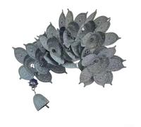 Catena per l'acqua piovana per giardini e ville con materiale resistente alle intemperie ed elegante sistema di drenaggio del tetto per allontanare l'acqua piovana e prevenire danni causati dall'acqua