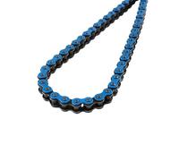 Catena per moto 420 doppler 134m rinforzata colore blu