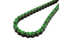 Catena per moto 420 Doppler 134m rinforzata colore verde