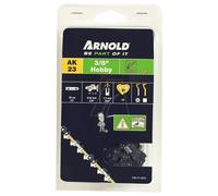 Catena per motosega 3/8" basso profilo, 1,3 mm, 44 maglie, con maglia di sicurezza, tagliente a mezzo scalpello