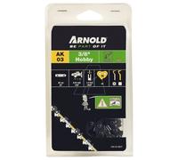 Catena per motosega 3/8" basso profilo, 1,3 mm, 55 maglie, con maglia di sicurezza, tagliente a mezzo scalpello