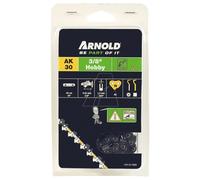 Catena per motosega 3/8" basso profilo, 1,3 mm, 60 maglie, con maglia di sicurezza, tagliente a mezzo scalpello