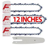 Catena per motosega (30 cm, 1,1 mm, 3/8 "LP 44TG+placca de guidage)