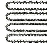 Catena per Motosega 4 Pezzi, 18 Pollici, 62 Maglie Trasmissione, Calibro 0,1928