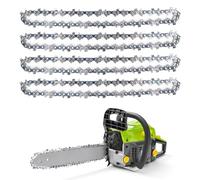Catena per motosega, 4 pezzi da 6 pollici, catena universale per motosega, compatibile con tutte le mini motoseghe da 6", carpenteria e paesaggistica