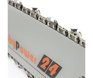 Catena per motosega a scalpello completo, lunghezza di taglio 45 cm, 1,5 mm, 64 TG, compatibile con Dolmar 109, 110, 111, 112, 113