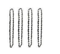 Catena per motosega, Catena for motosega 1/2/3/4 pezzi 12 pollici 44DL 22 taglienti 3/8 LP calibro .050 for sega elettrica(4x Chain)