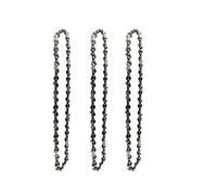 Catena per motosega, Catena for motosega 1/2/3/4 pezzi 12 pollici 44DL 22 taglienti 3/8 LP calibro .050 for sega elettrica(3x Chain)