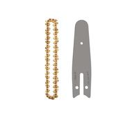 Catena per motosega da 4 pollici 1/4quot; .043quot; 28 Catena per motosega elettrica semi scalpello DL con guida a barra Pezzi di ricambio Taglio di rami in legno, set di catene da 4 pollici 2