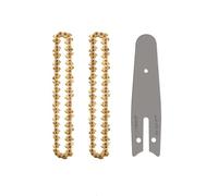 Catena per motosega da 4 pollici 1/4quot; .043quot; 28 Catena per motosega elettrica semi-scalpello DL con guida a barra Pezzi di ricambio Taglio di rami in legno, set di catene da 4 pollici 1