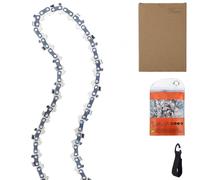 Catena per motosega per barra guida da 30 cm, passo 1/4", 64 maglie, calibro 1,1 mm, compatibile con Stihl MSA160C, 36700000064