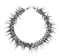 Catena per pantaloni a strati con rivetti, stile punk gotico e gotico, per jeans, cinture, accessori per portafogli e chiavi, accessorio per cintura unisex gotico, accessorio per il corpo hip hop rock