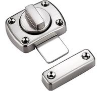 Catena per porta in acciaio inox, Serratura di sicurezza for porta privata, serratura a chiavistello in legno, a cilindro spesso, for solida e resistente, cancello