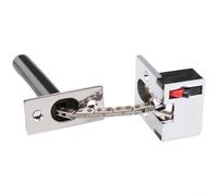 Catena per porta nascosta, antifurto con molla per hotel e porta di casa | Primavera per cancello in legno, per porte interne, chiusura rallentata, chiusura automatica, per sicurezza residenziale e