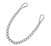 Catena per sacco da boxe in ferro resistente con gancio costruito per durare per un allenamento intenso (660 mm bianco)