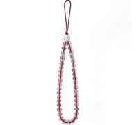 Catena per telefono con perline di cristallo artificiale, corda da appendere, cordino per cellulare, ornamento e accessori per gioielli, As show, Acrilico, Non pietra preziosa