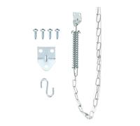 Catena porta schermo 63cm argento 1pz, protettore tubo plastico