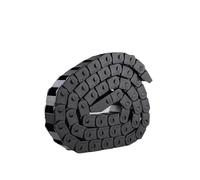 Catena portacavi 10*10 10*15 10*20 mm 1M Catena portacavi in plastica non apribile a scatto Macchina for catena portacavi(18mm,10x15 mm)