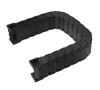 Catena portacavi a basso rumore completamente chiusa in nylon 66, gruppo rimovibile, 0,7 me 1 m, per macchine CNC e per incisione (D25*60 Lunghezza 1m)