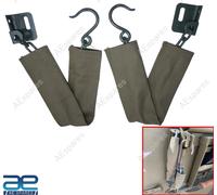Catena portellone posteriore con staffa e cover coppia verde per Jeep Willys ...