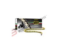 CATENA REGINA TRASMISSIONE PER MOTO 428 ORO 140 MAGLIE 126EB-ORO/008