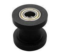 Catena Regolatore Adatto per Adatto per Honda Adatto per Yamaha Adatto per Kawasaki Adatto per Suzuki Rullo tenditore catena di regolazione Tendicatena per Motosega(10mm Black Guide)