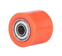Catena Regolatore Guida della puleggia tenditore a rulli catena da 8 mm per accessori di protezione per la regolazione della catena della motocicletta Tendicatena(ORANGE)