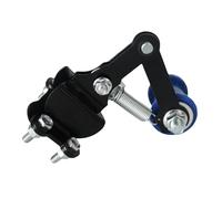 Catena Regolatore Tendicatena per moto con rullo tenditore puleggia ruote guida per bici da cross ATV 50cc-500cc Tendicatena per Motosega(Black)