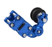 Catena Regolatore tendicatena posteriore Guida cursore a rullo guida molla tendicatena Per Accessori puleggia ruota regolazione(Blue)