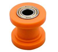 Catena Regolatore Tenditore guida tenditore catena per moto ATV 110 125 150 200 250Cc Accessorio Karting Dirt Tendicatena per Motosega(10mm Orange Guide)