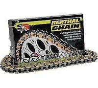 Renthal 520rr4 Quad Stake Rivet Srs Road Race Chain Oro 120 Links
