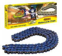Catena rinforzata 420 1-2X1-4 Maglie 134 blu C4 per Yamaha TZR 50 AM6 2003 2004