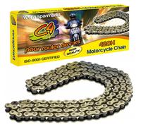 Catena rinforzata 420 1-2X1-4 Maglie 134 oro C4 per MBK X-Power 50 AM6 2003 2004