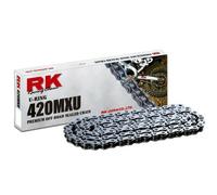 Catena RK 420MXU Con 132 Maglie Nera Per Moto Ricambi Accessori Parti