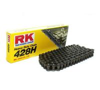 Catena RK 428HSB Con 112 Maglie Nera Per Moto Ricambi Ciclomotore