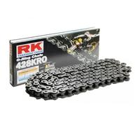 Catena RK 428KRO Con 118 Maglie Nera Per Moto Ricambi Ciclomotore
