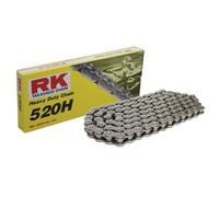 Catena RK 520H Con 146 Maglie Nera Per Moto Ricambi Ciclomotore Accessori