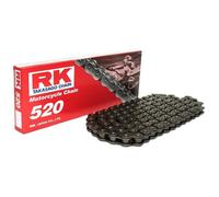 Catena RK 520M Con 118 Maglie Nera Per Moto Ricambi Ciclomotore Accessori