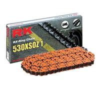 Catena RK FO530XSOZ1 Con 120 Maglie Arancione Per Moto Ricambi Accessori