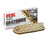 Catena RK gb428mxu Con 142 Oro per Moto Ricambi Ciclomotore