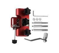 Catena Saw Affilatura Jig Tool Kit Lunghezza 8,5 cm Robusta Lega di Alluminio Portatile Rosso