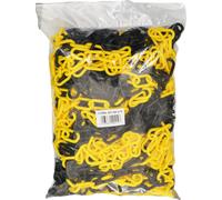 CATENA SEGNALETICA MM 6 CF 25 MT GIALLO NERO