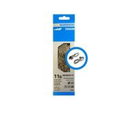 Catena Shimano CN-HG701-11 11V Ultegra e Deore XT 116 Maglie con QUICK LINK M800