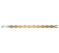 Catena sram s500 eagle a 12 velocita 126 maglie color oro con powerlock